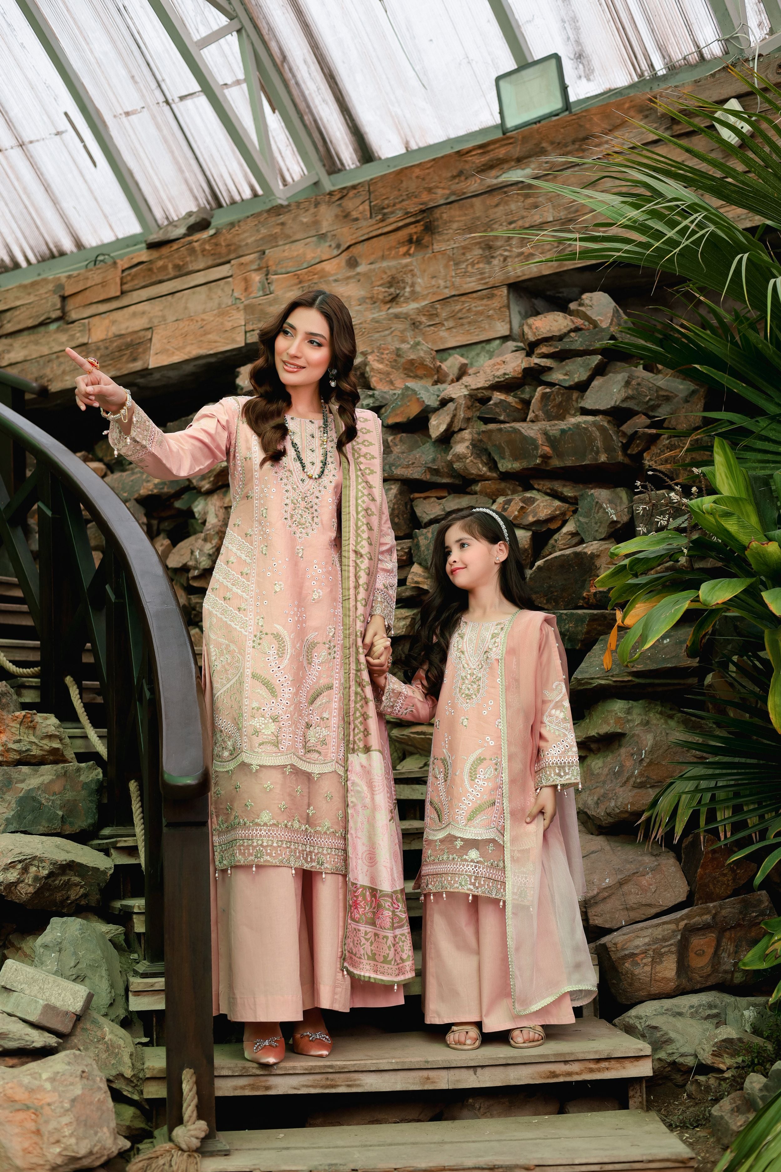 Chikankari Cotton Ready to Wear Summer Girls Collection GCC2