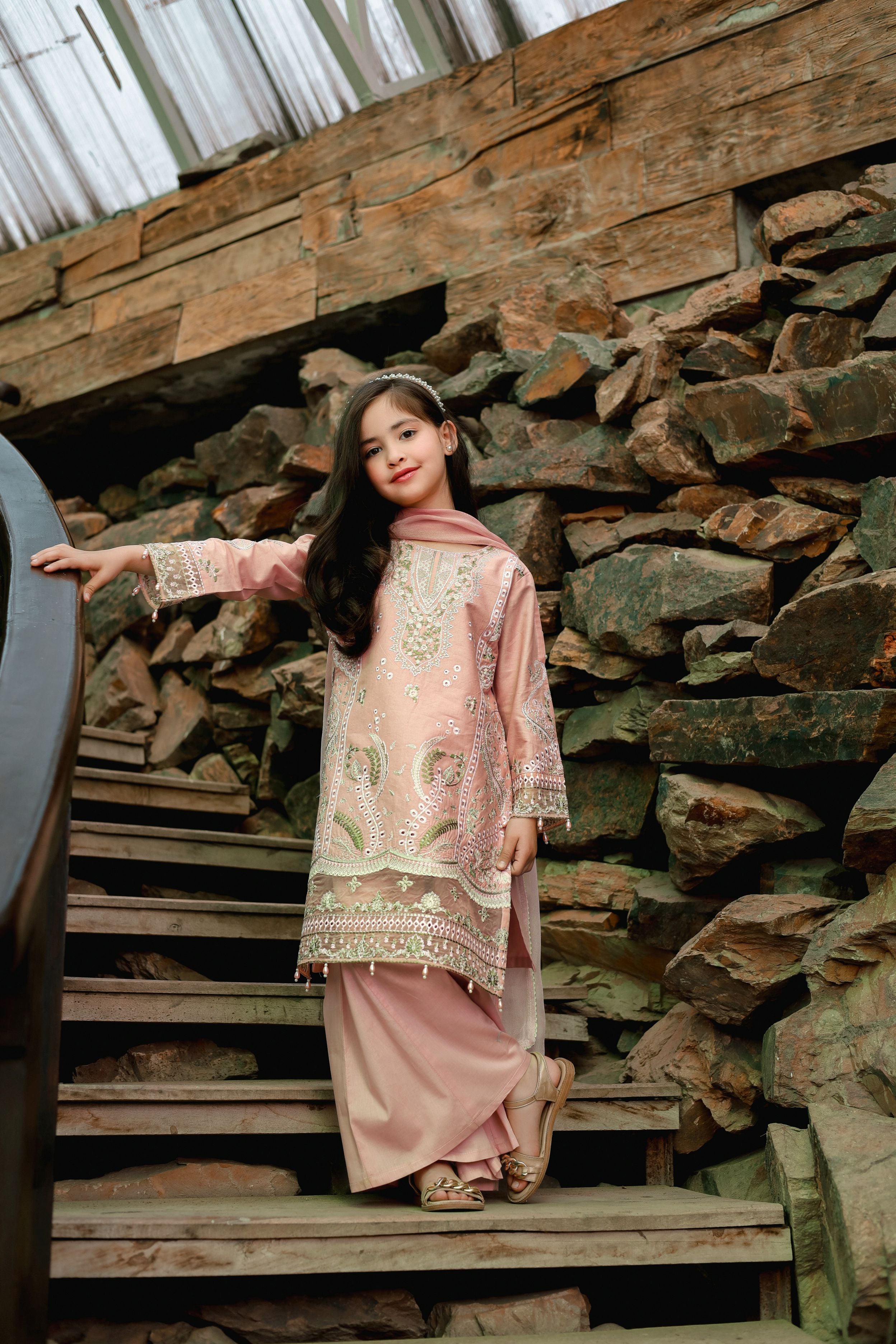 Chikankari Cotton Ready to Wear Summer Girls Collection GCC2