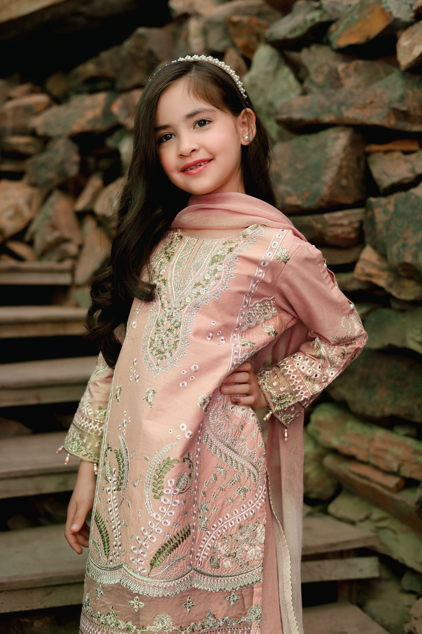 Chikankari Cotton Ready to Wear Summer Girls Collection GCC2