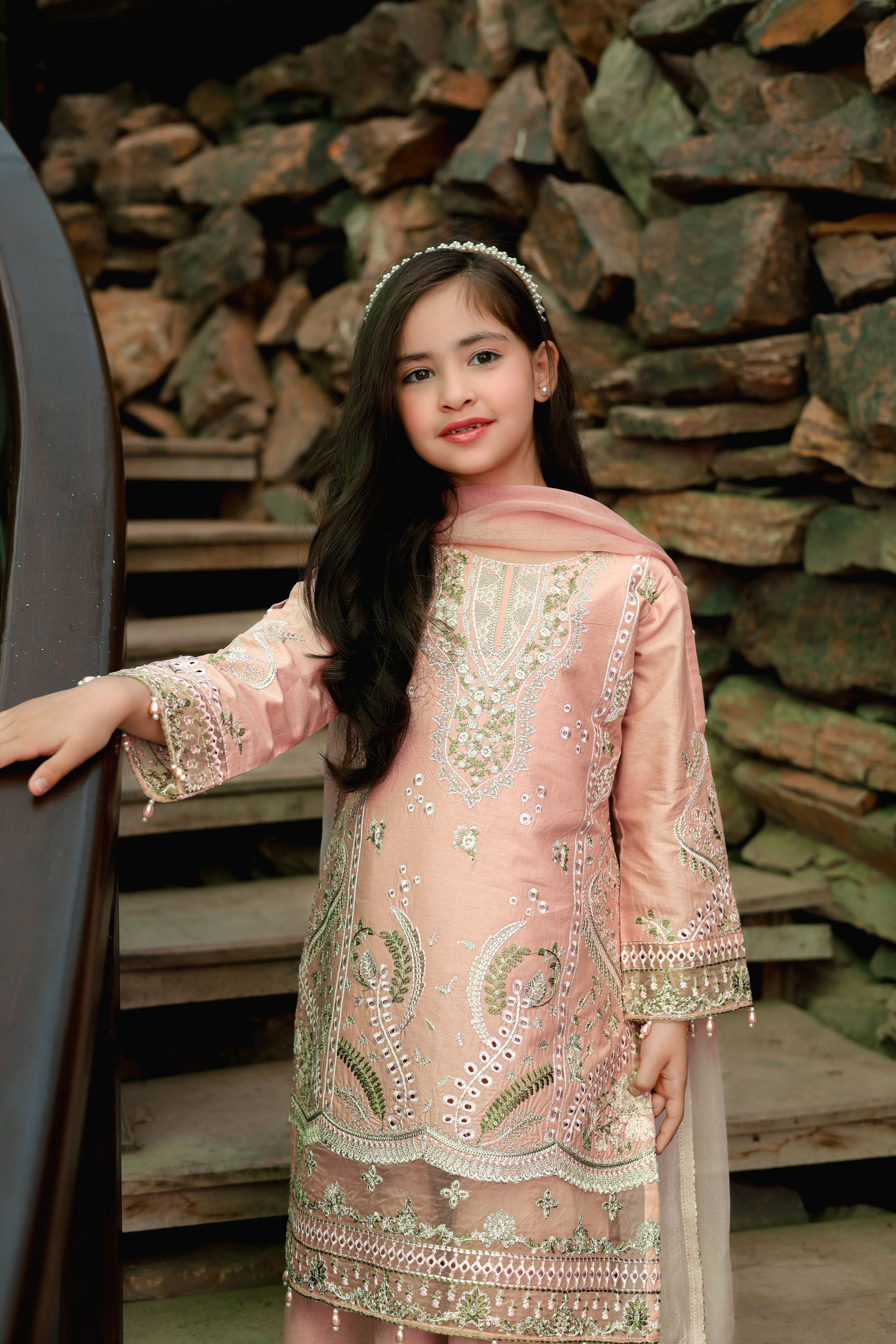 Chikankari Cotton Ready to Wear Summer Girls Collection GCC2