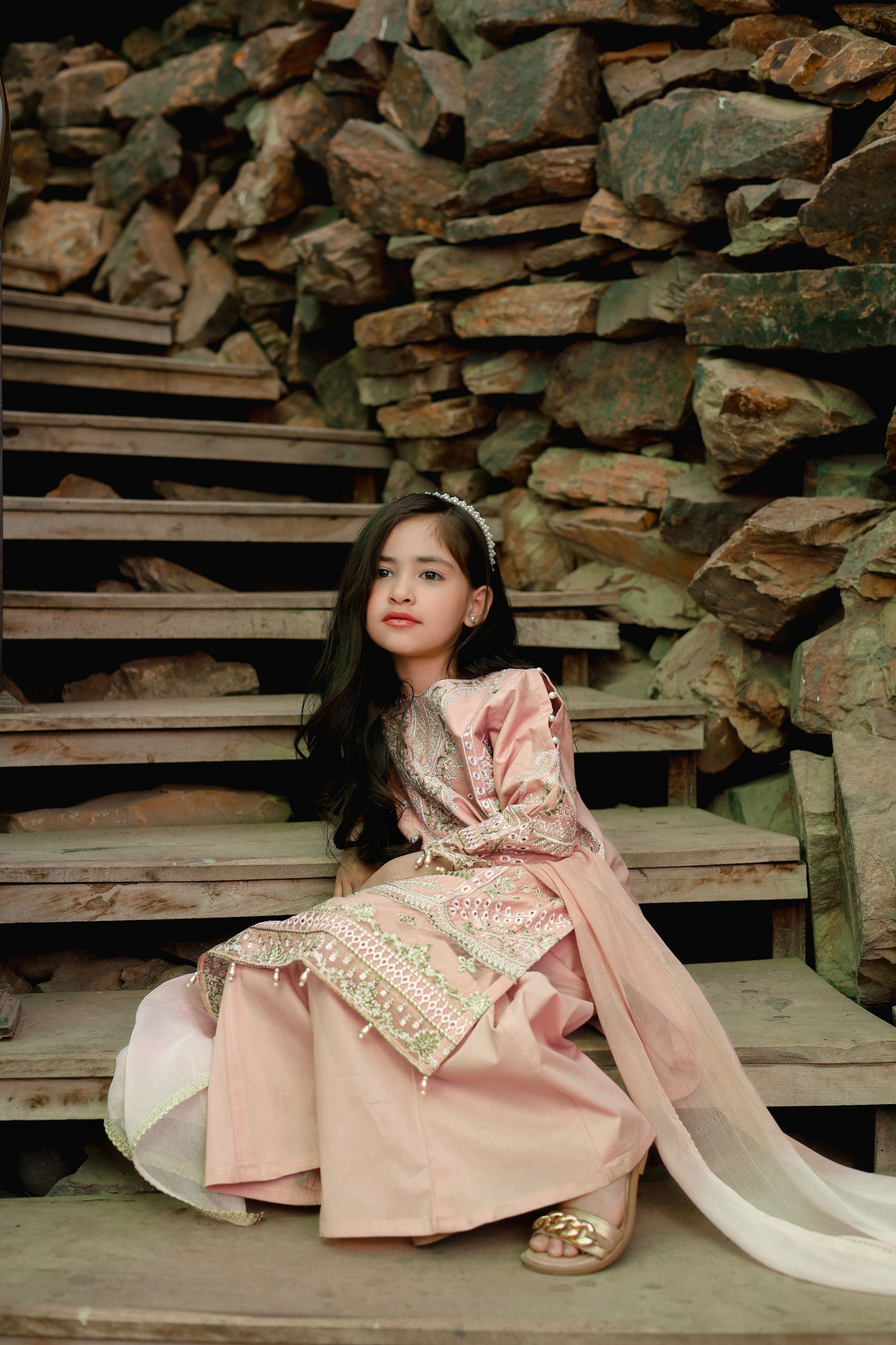 Chikankari Cotton Ready to Wear Summer Girls Collection GCC2