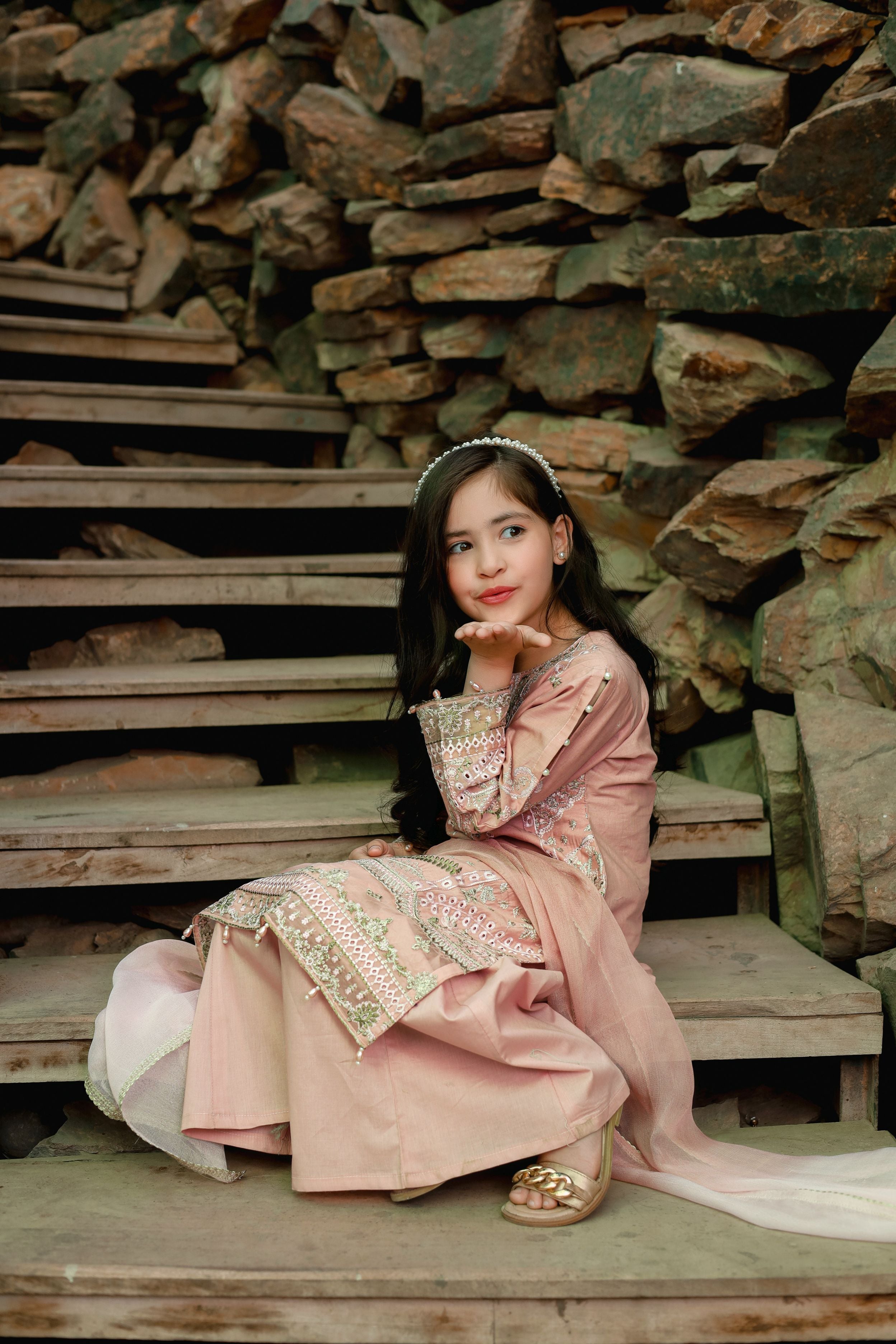Chikankari Cotton Ready to Wear Summer Girls Collection GCC2