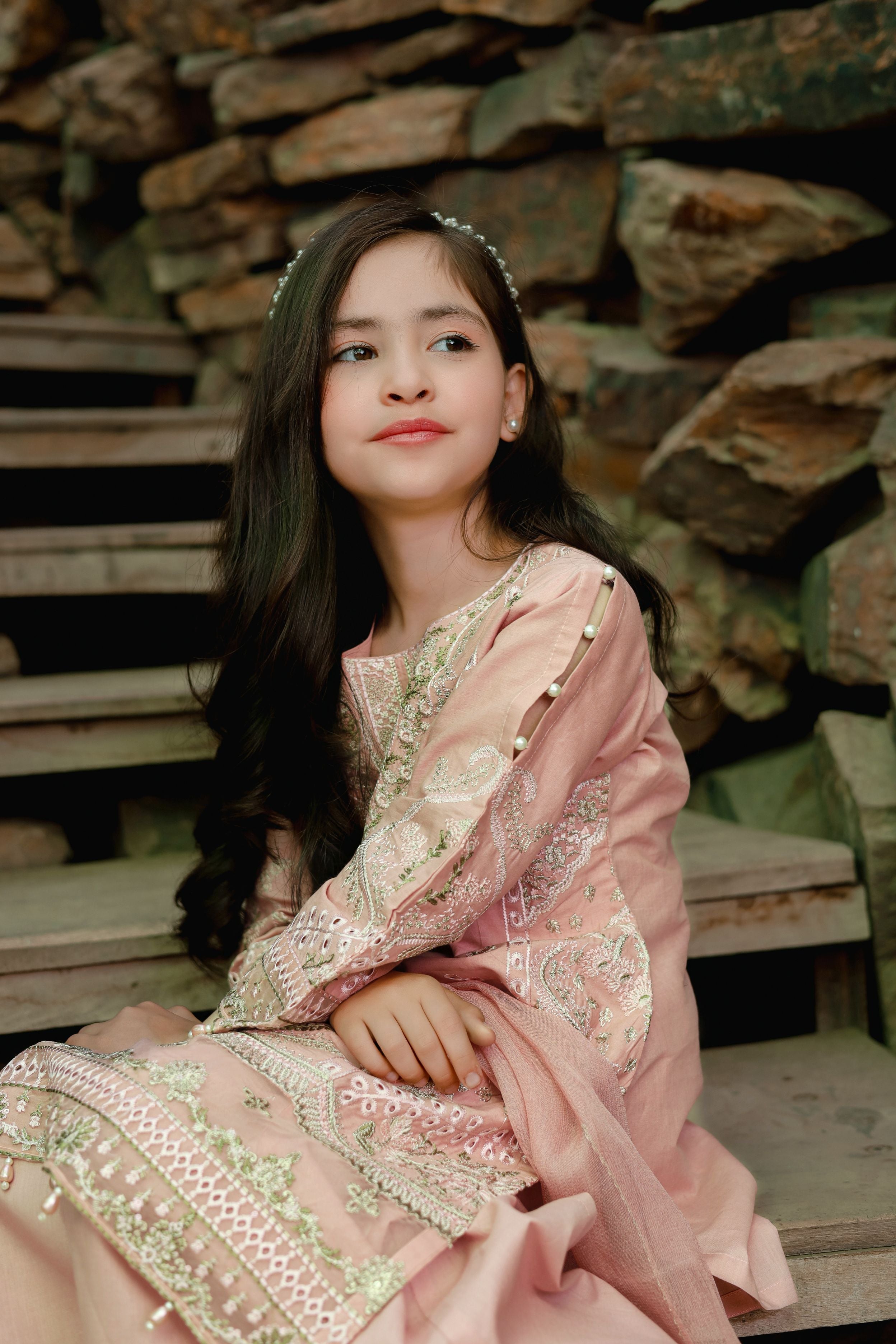 Chikankari Cotton Ready to Wear Summer Girls Collection GCC2