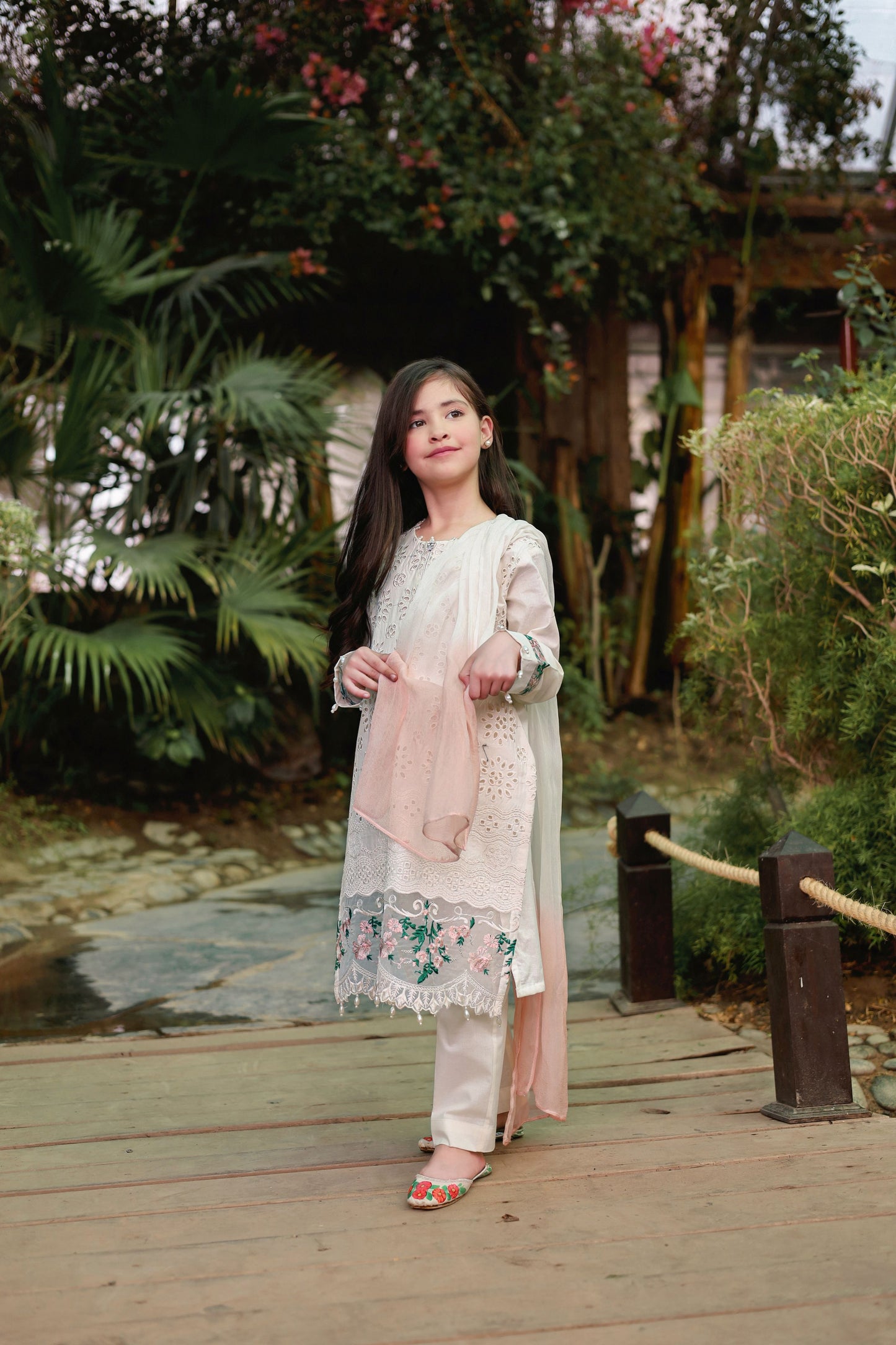 Chikankari Cotton Ready to Wear Summer Girls Collection GCC4