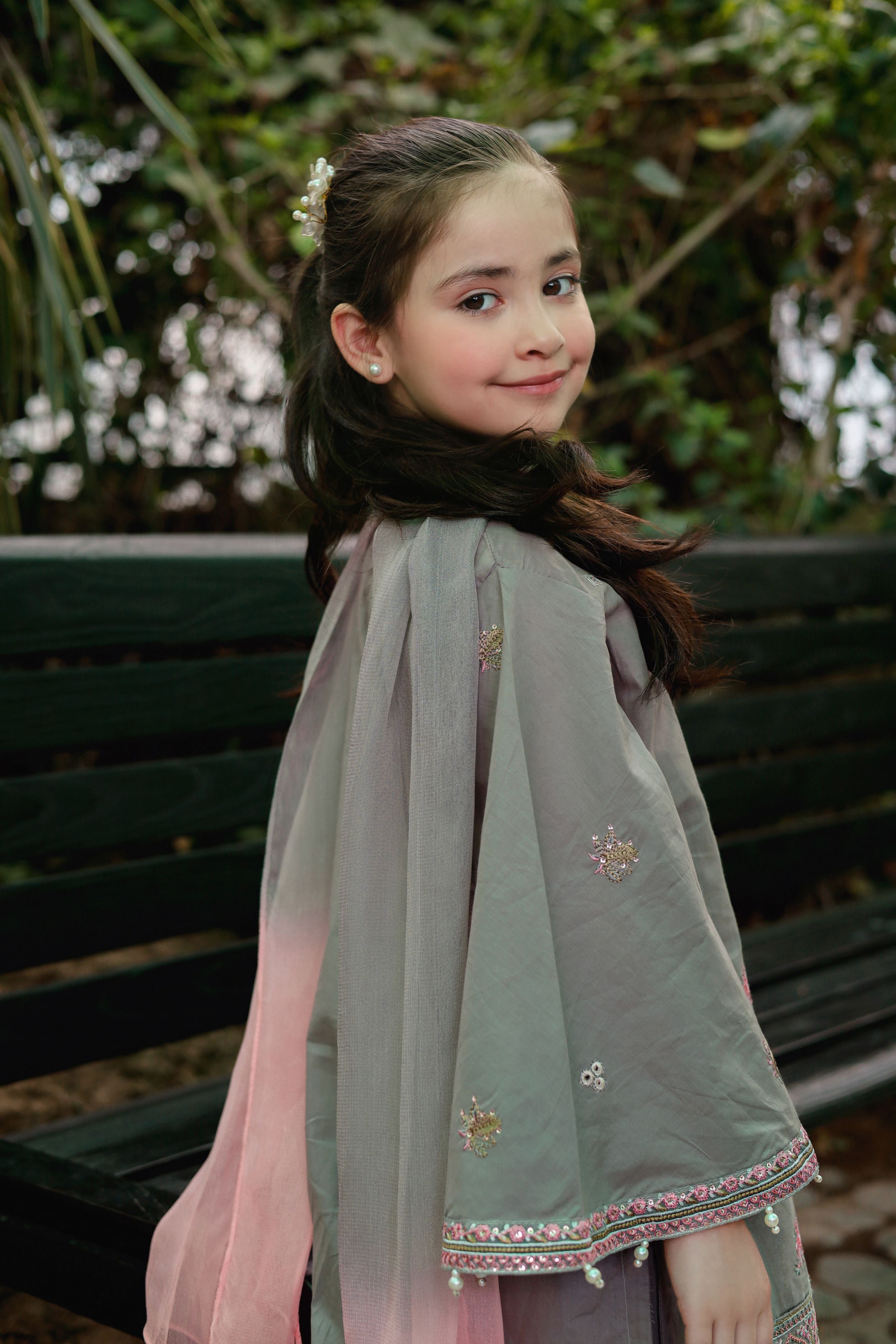 Chikankari Cotton Ready to Wear Summer Girls Collection GCC5