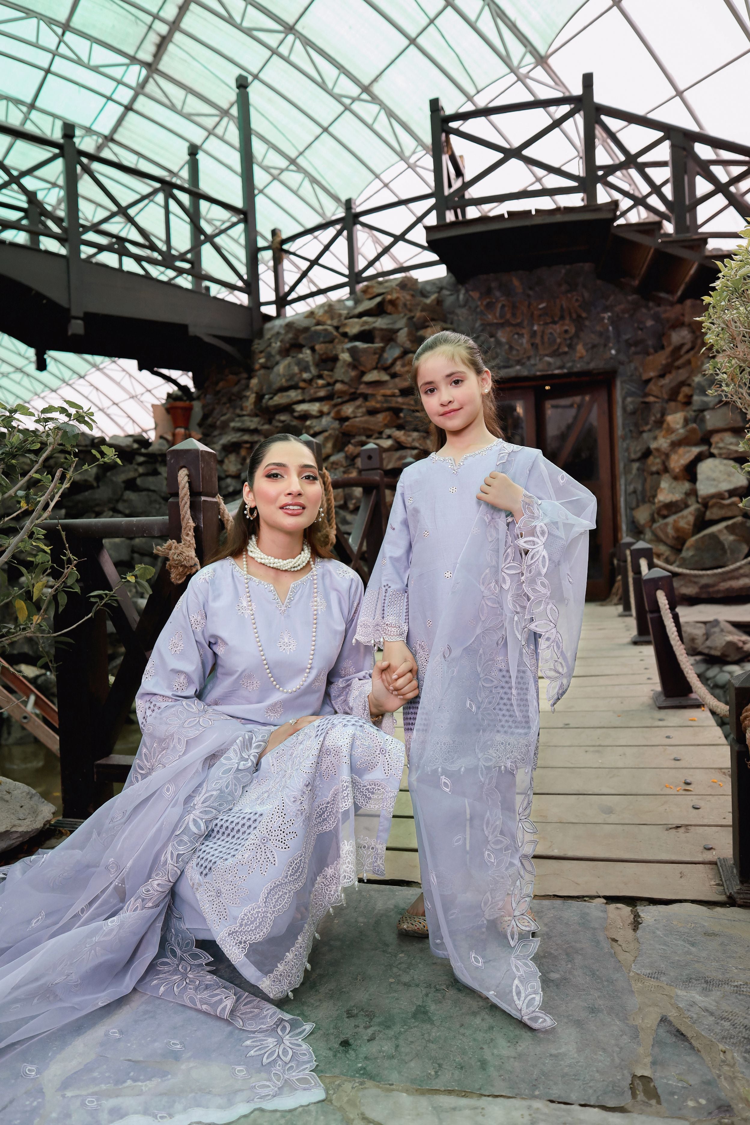 Chikankari Cotton Ready to Wear Summer Girls Collection GCC1