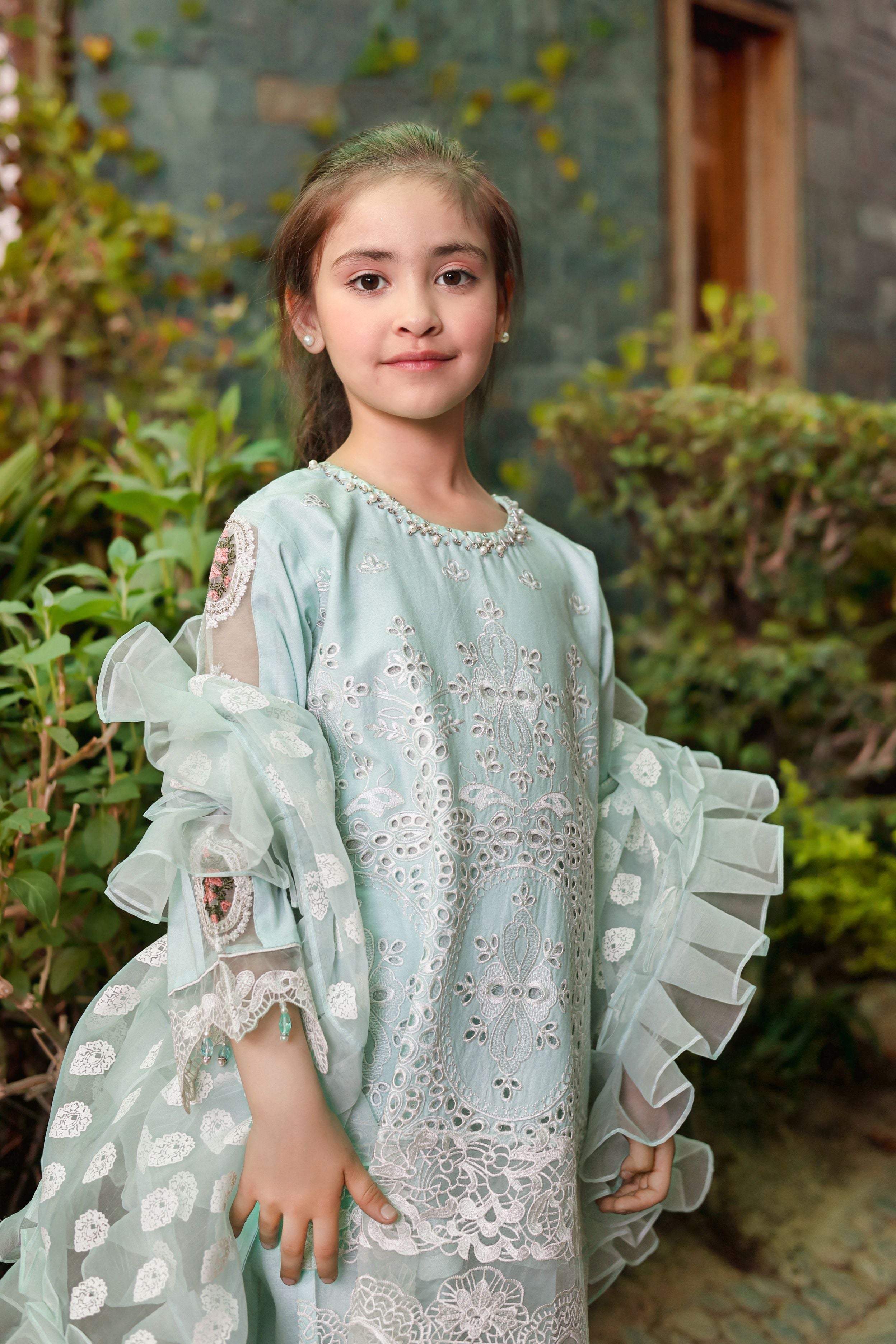 Chikankari Cotton Ready to Wear Summer Girls Collection GCC6