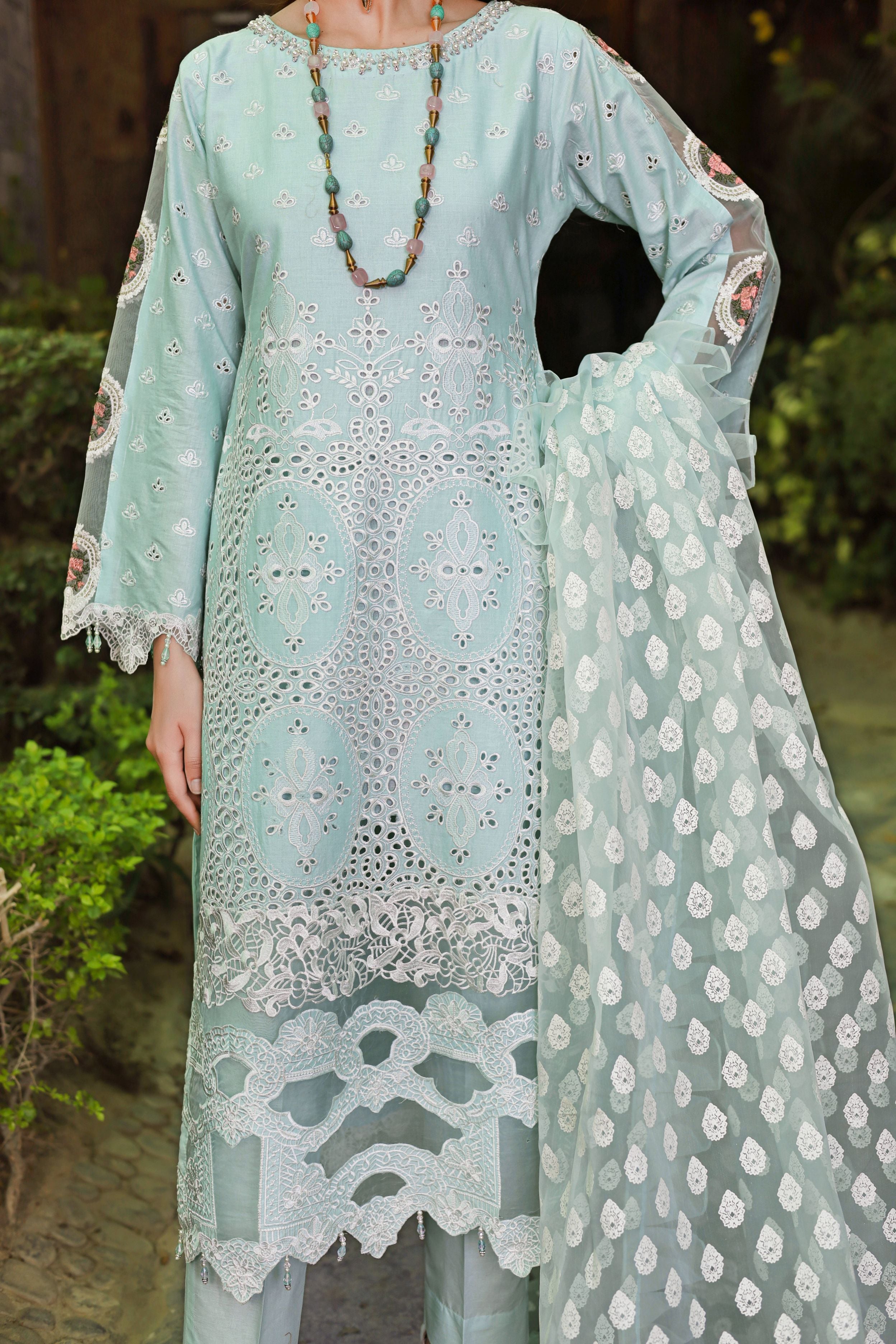 Embroidered Cotton Ready to Wear Summer Collection CC6