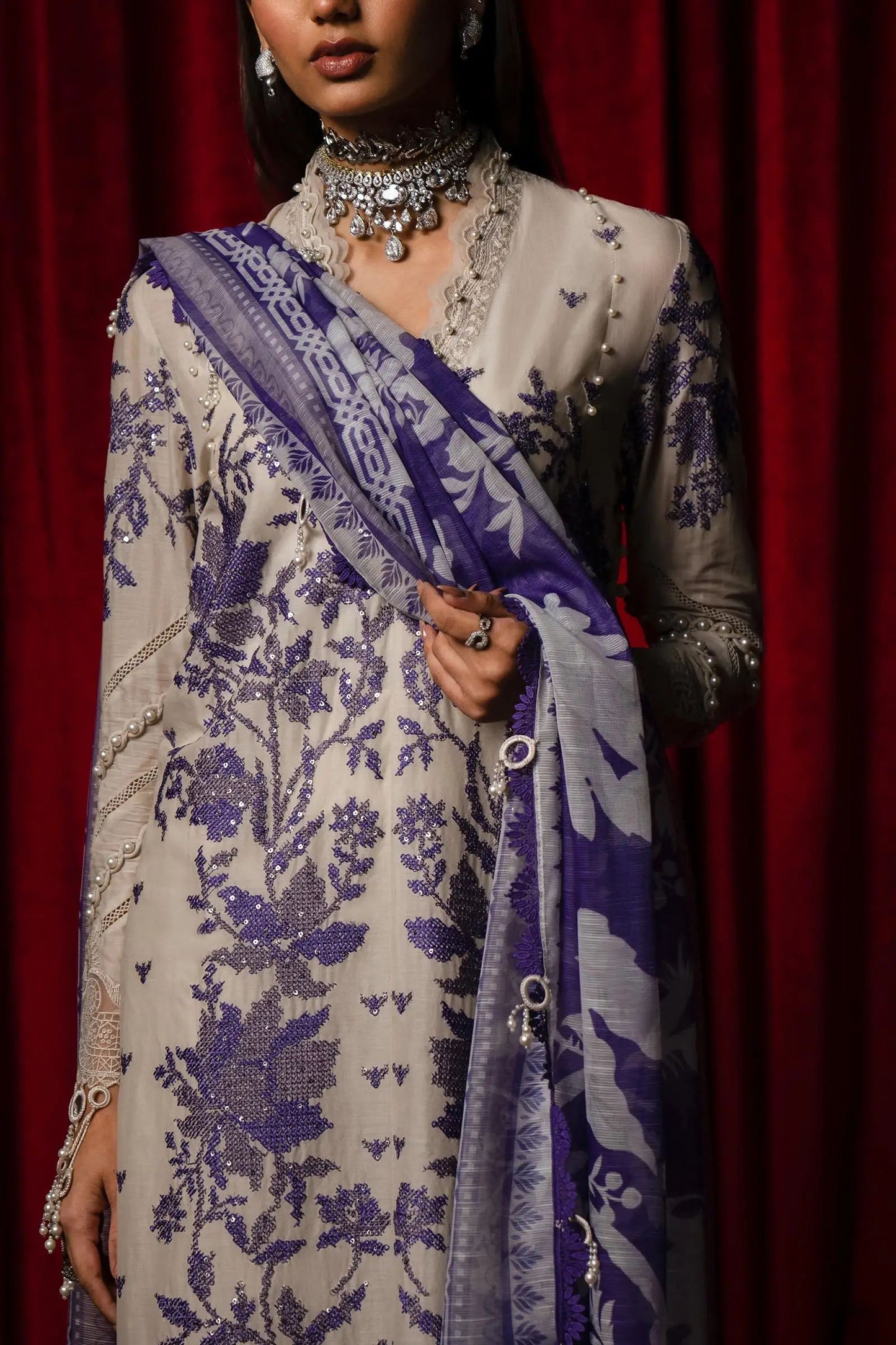 Sana Safinaz Luxury Collection'24 08B