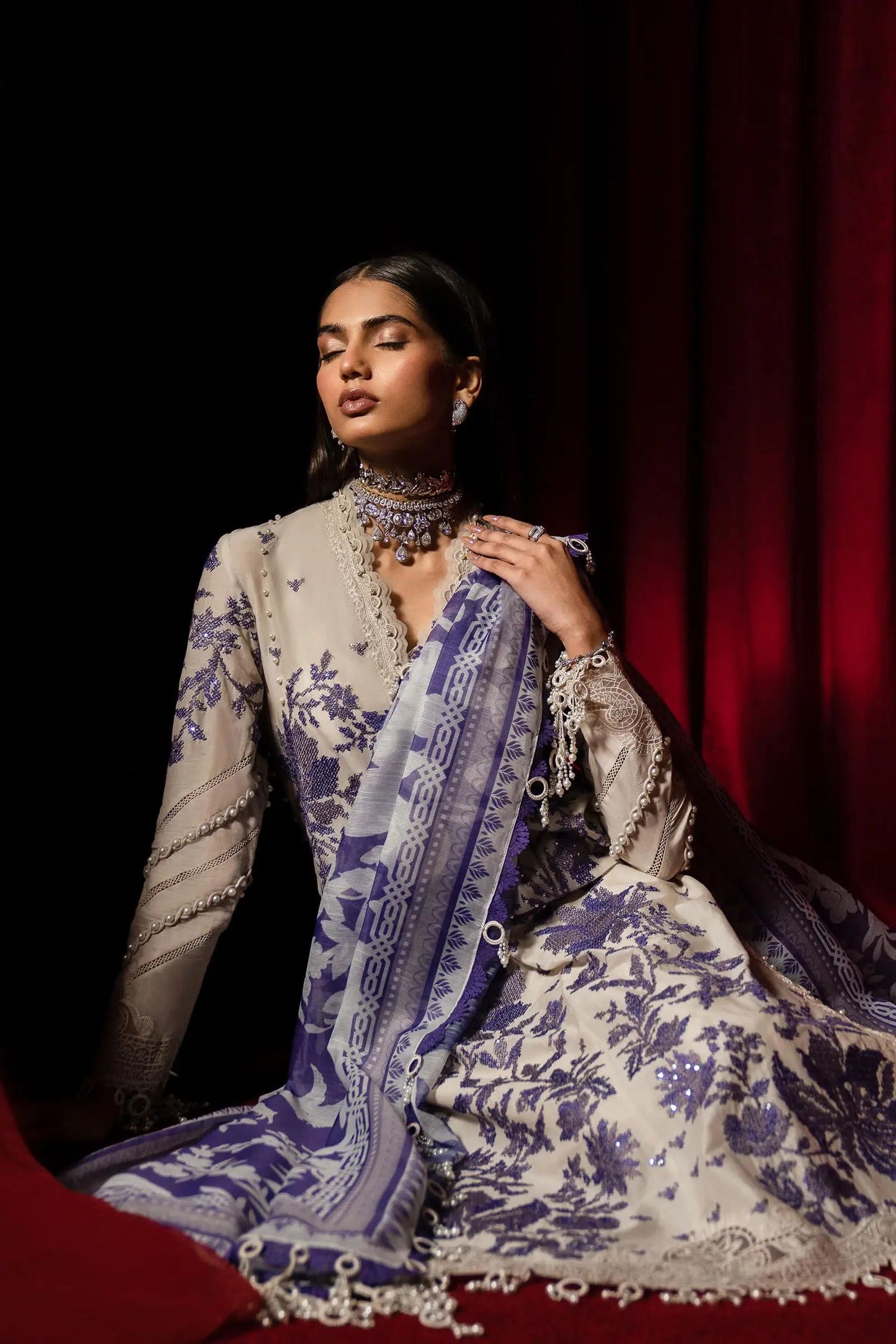 Sana Safinaz Luxury Collection'24 08B