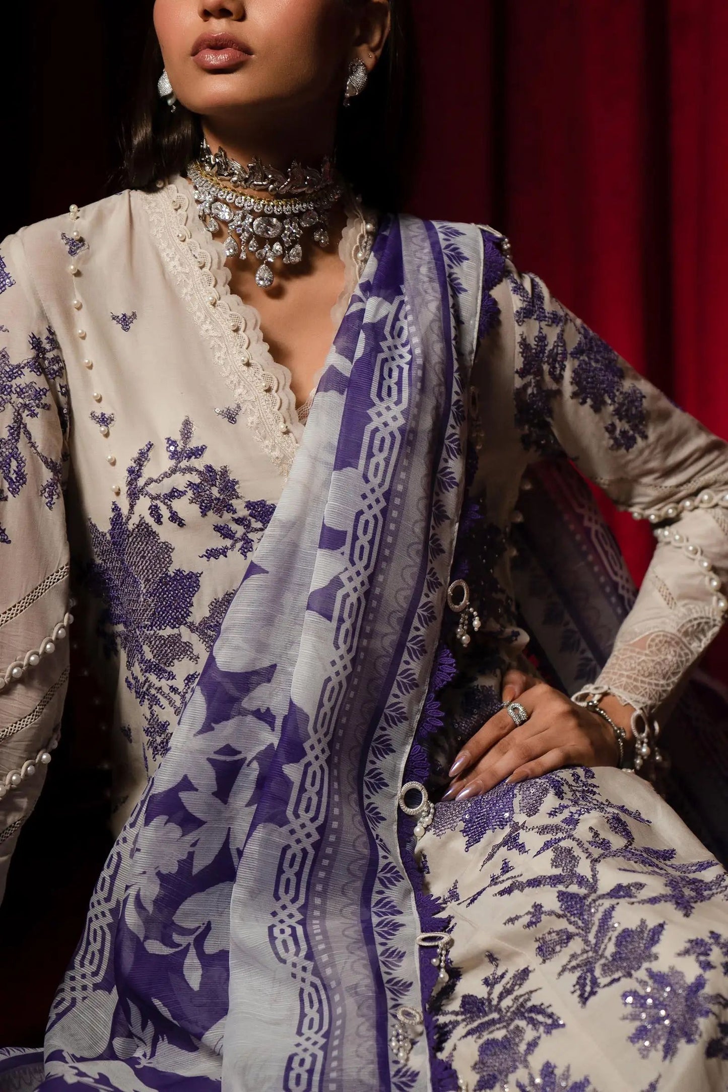 Sana Safinaz Luxury Collection'24 08B