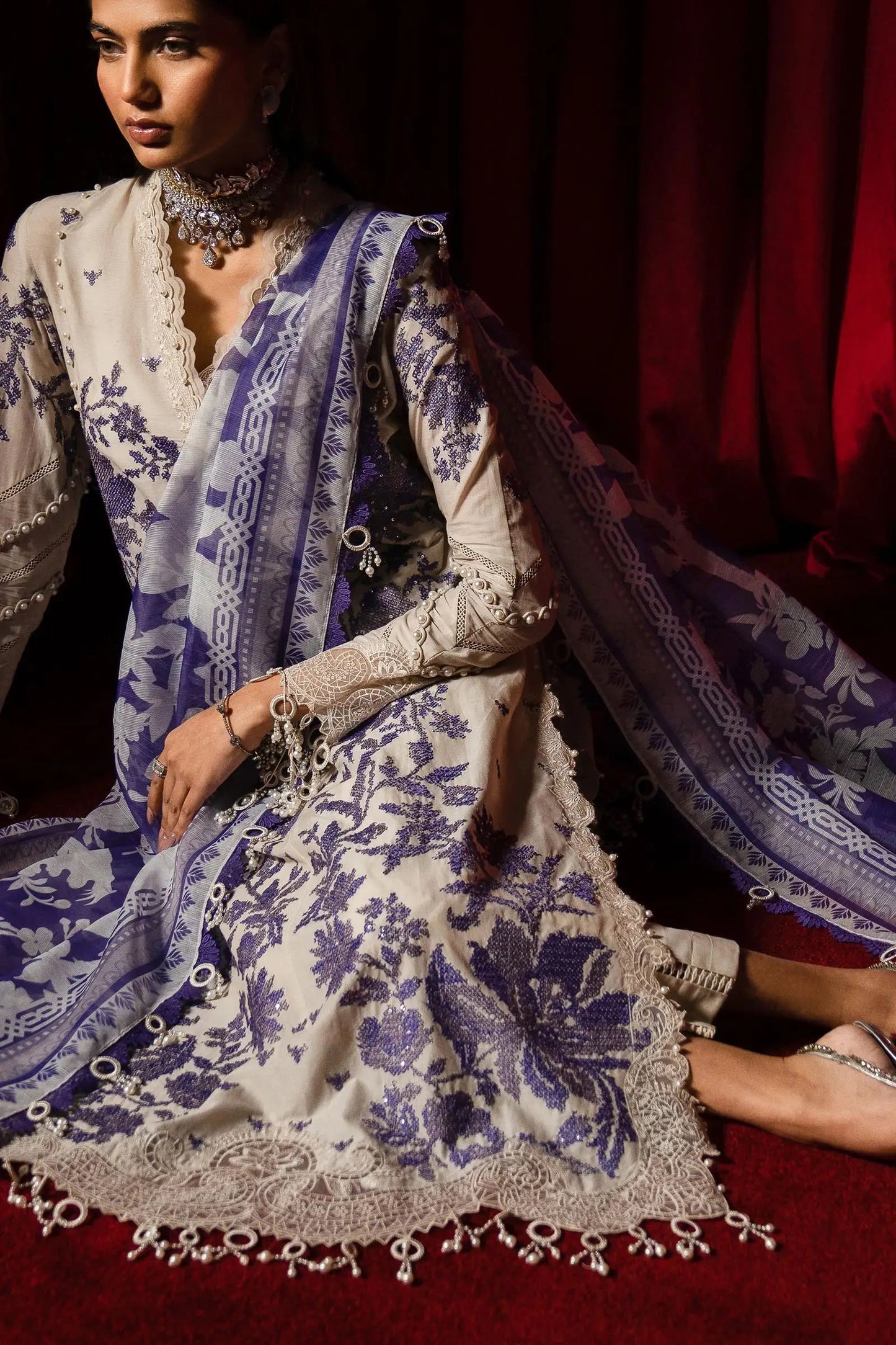 Sana Safinaz Luxury Collection'24 08B