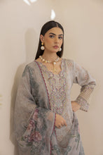 Mohagni Ready to Wear Embroidered Lawn 3pc Suit with Printed Dupatta SLM1