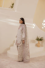 Mohagni Ready to Wear Embroidered Lawn 3pc Farshi Shalwar Suit SLM2