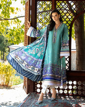 Mushq Lunar Dew Hand-Embellished Raw Silk 3pc Dress MHL4