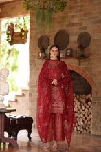 Serene by Mohagni Deep Maroon 3pc Handwork Suit SBM2