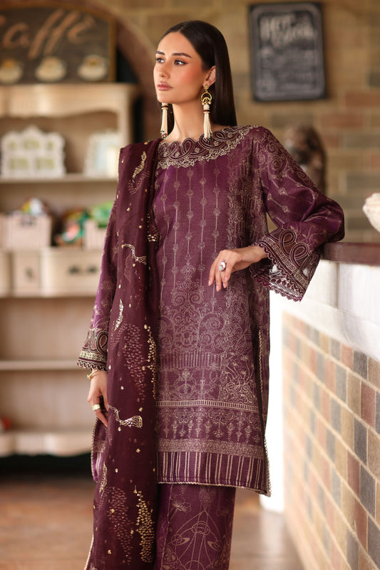 Serene by Mohagni Deep Plum 3 Piece Suit SBM3
