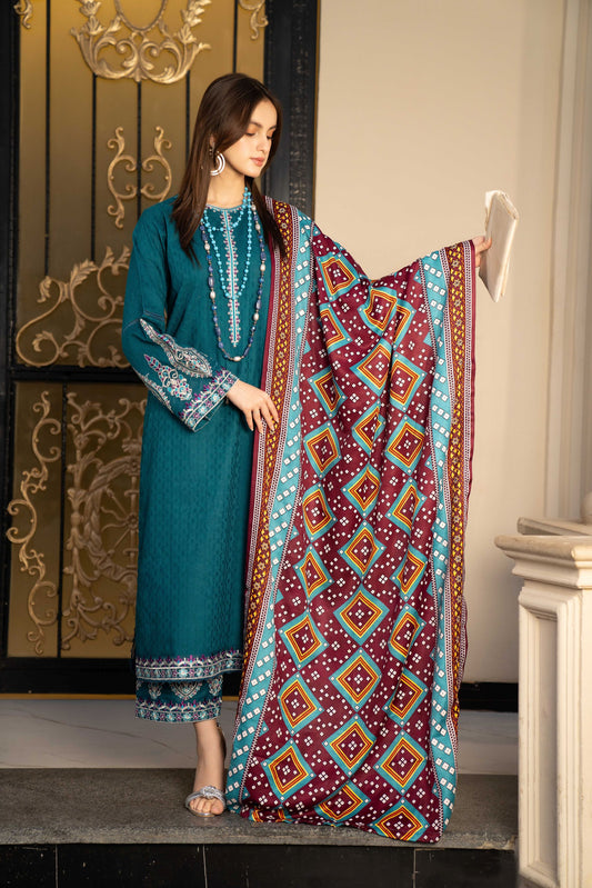 3pc Wool Shawl Collectoin by Aabpara ABV5