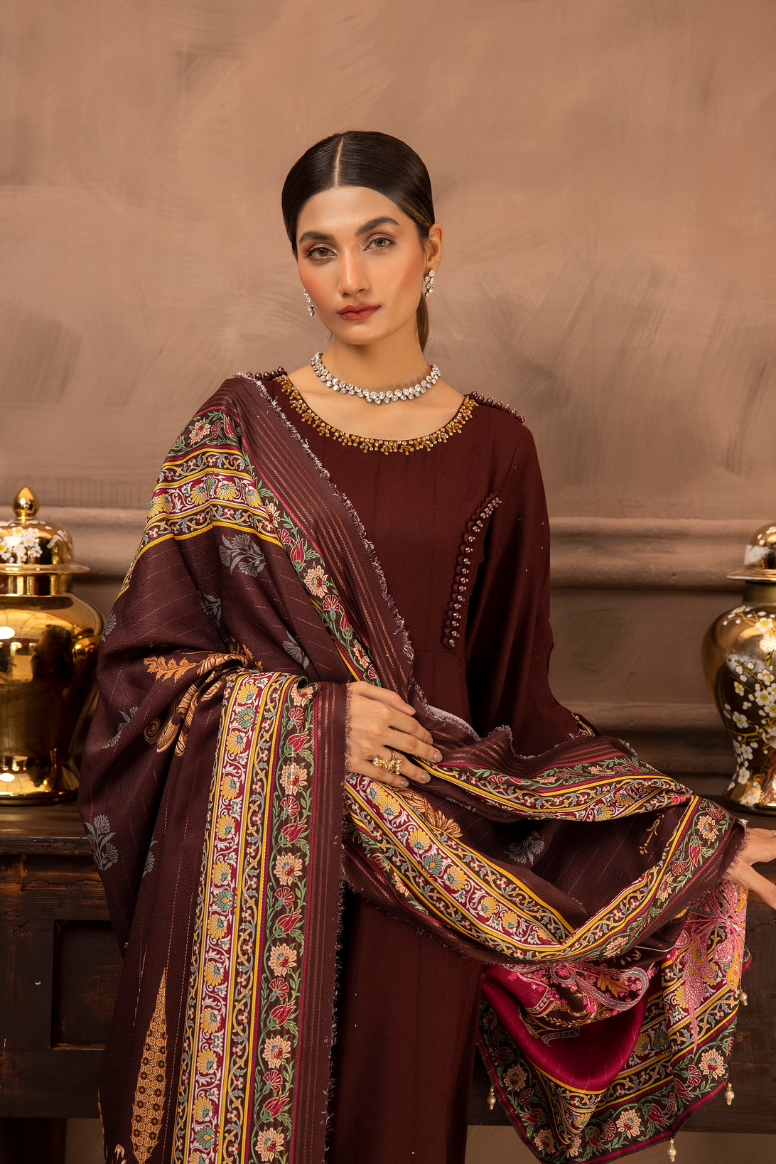 Pashmina Perfection Tilla Zari Shawl Collectoin P2