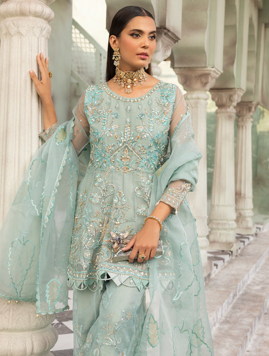3pc Mona Ready to Wear Peplum AX23