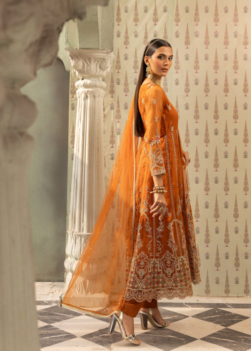 3pc Mona Ready to Wear Long Frock AX21