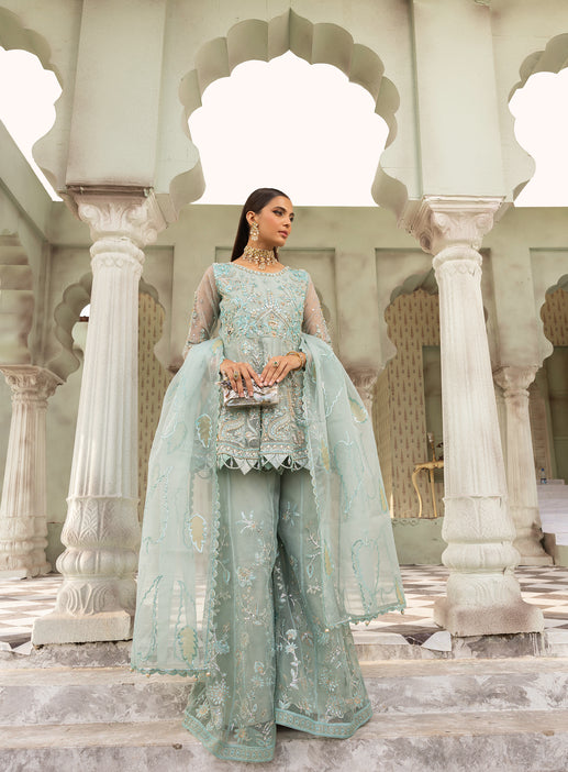 3pc Mona Ready to Wear Peplum AX23