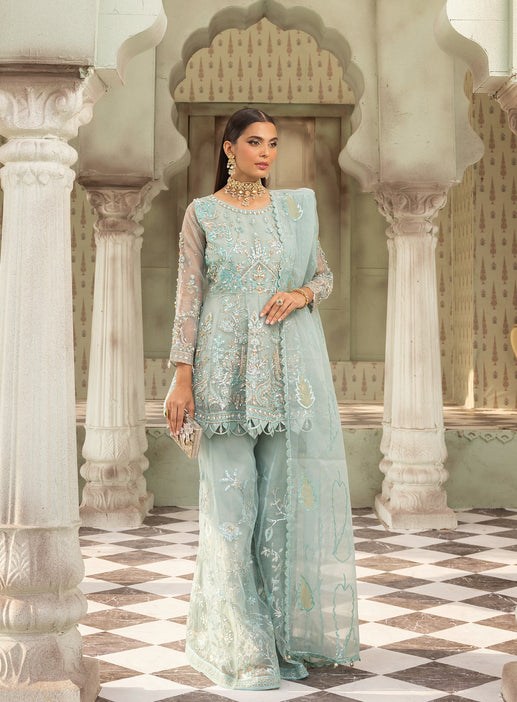 3pc Mona Ready to Wear Peplum AX23