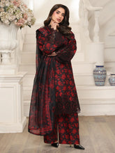Mohagni MSS1 3pc Printed Cotton Embroidered Suit with Monar Dupatta