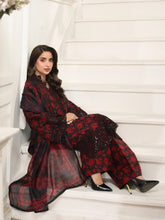 Mohagni MSS1 3pc Printed Cotton Embroidered Suit with Monar Dupatta