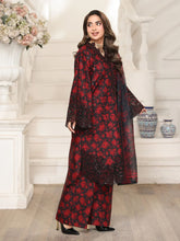 Mohagni MSS1 3pc Printed Cotton Embroidered Suit with Monar Dupatta