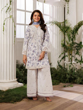 Mohagni MSS10 3pc Printed Cotton Embroidered Palazzo Suit with Monar Dupatta