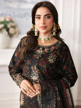 Mohagni MSS2 3pc Cotton Embroidered Long Suit with Monar Dupatta
