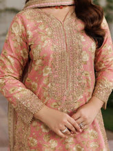 Mohagni MSS6 3pc Printed Cotton Embroidered Suit with Monar Dupatta