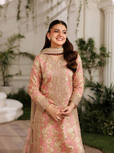 Mohagni MSS6 3pc Printed Cotton Embroidered Suit with Monar Dupatta