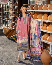 Mushq Meridian Bloom Hand-Embellished Raw Silk 3pc Dress MHL5