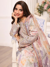 Mohagni MSA3 Mother Daughter Silk Viscose Mirror Work 3pc Suit