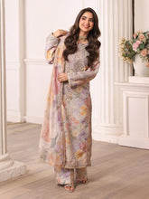 Mohagni MSA3 Mother Daughter Silk Viscose Mirror Work 3pc Suit