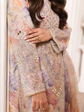 Mohagni MSA3 Mother Daughter Silk Viscose Mirror Work 3pc Suit