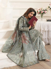 Mohagni MSA4 Mother Daughter Printed Silk Viscose Palazzo Suit