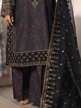 Mohagni MSA5 Mother Daughter Silk Viscose Embroidered 3pc Suit