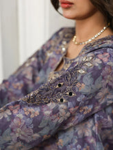 Mohagni MSA6 Mother Daughter Silk Viscose Mirror Work Palazzo Suit