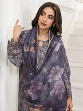 Mohagni MSA6 Mother Daughter Silk Viscose Mirror Work Palazzo Suit