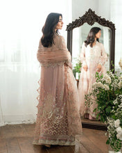 Mushq Ready to Wear Pink Embellished Chiffon Formal Suit – MFF10