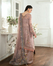 Mushq Ready to Wear Mauve Pink Embellished Chiffon Formal Suit – MFF6