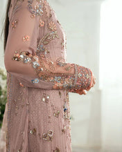 Mushq Ready to Wear Mauve Pink Embellished Chiffon Formal Suit – MFF6