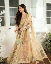 Mushq Ready to Wear Lime Yellow Embellished Chiffon Formal Dress – MFF9