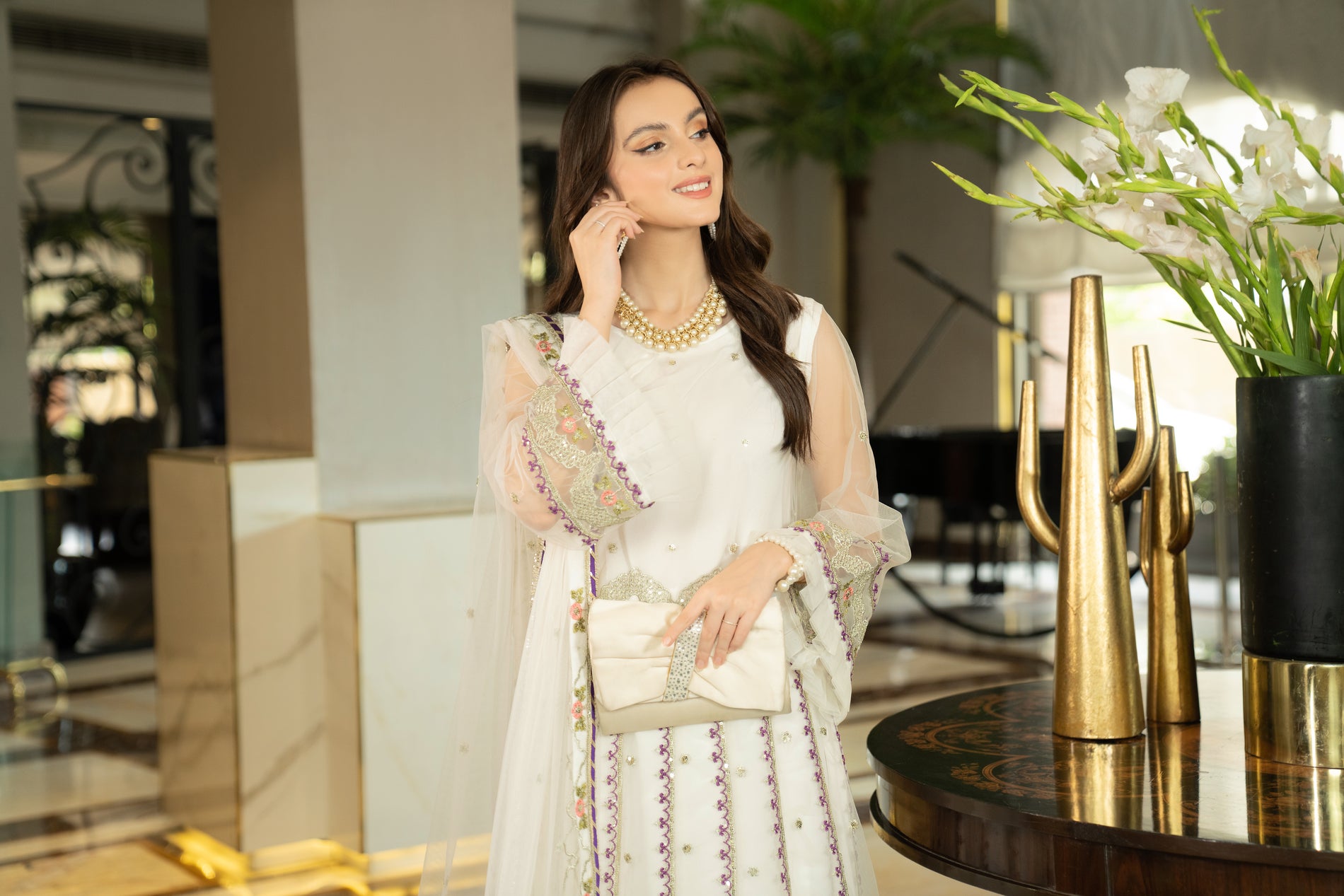 3pc Noorma Kamal Net Formal Embroiderd Dress 02