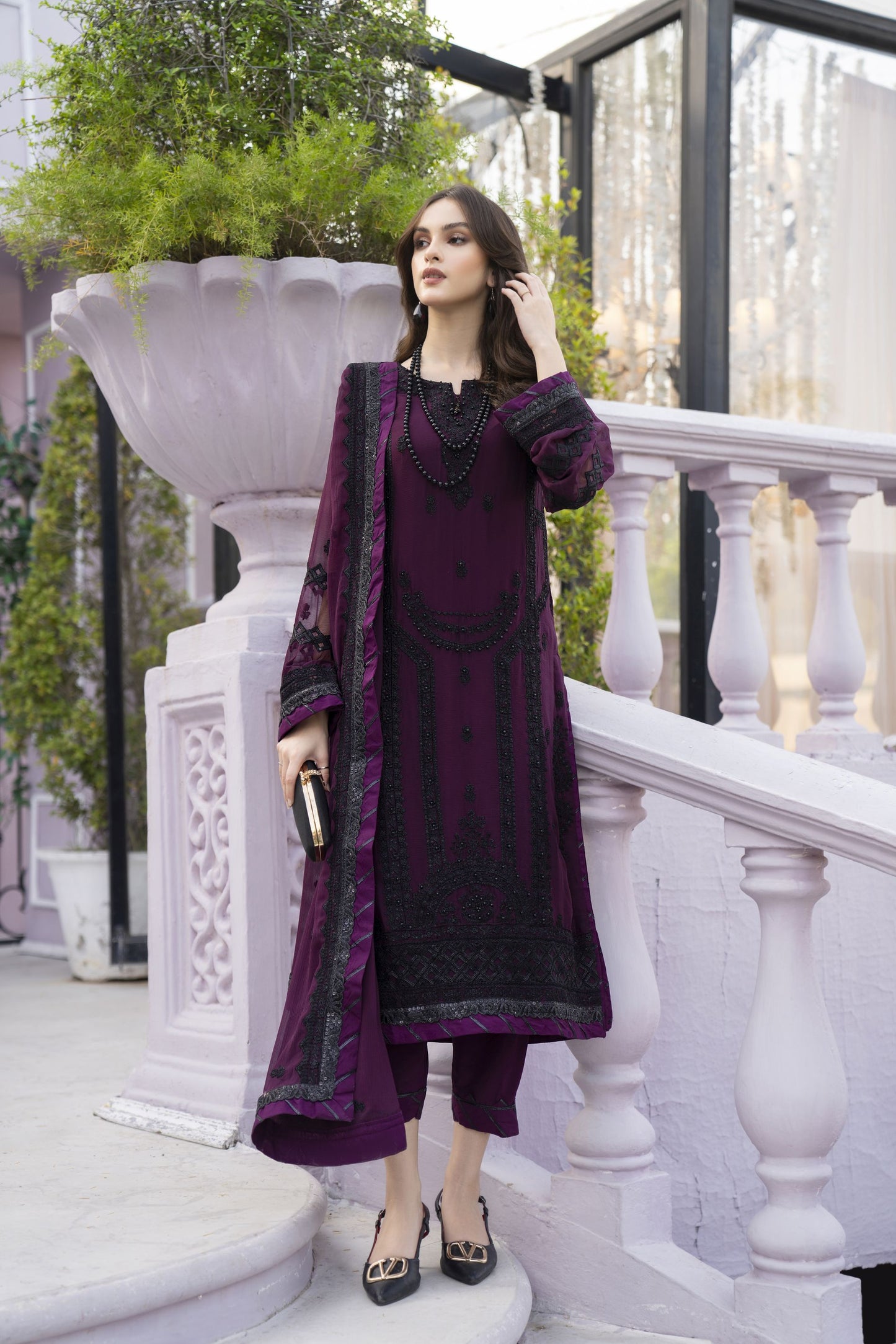 Noorma Kamal Chiffon Collection LL01