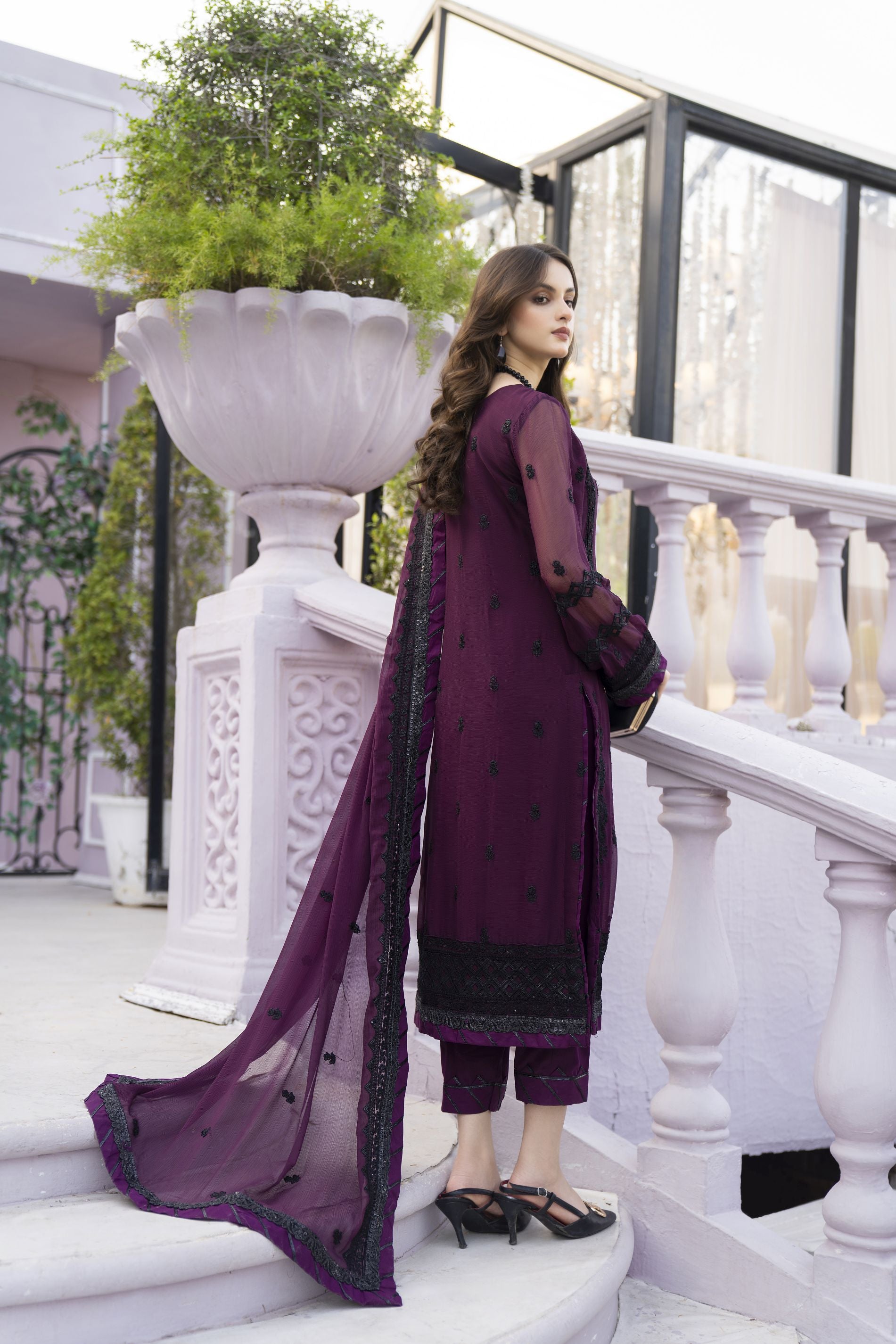 Noorma Kamal Chiffon Collection LL01