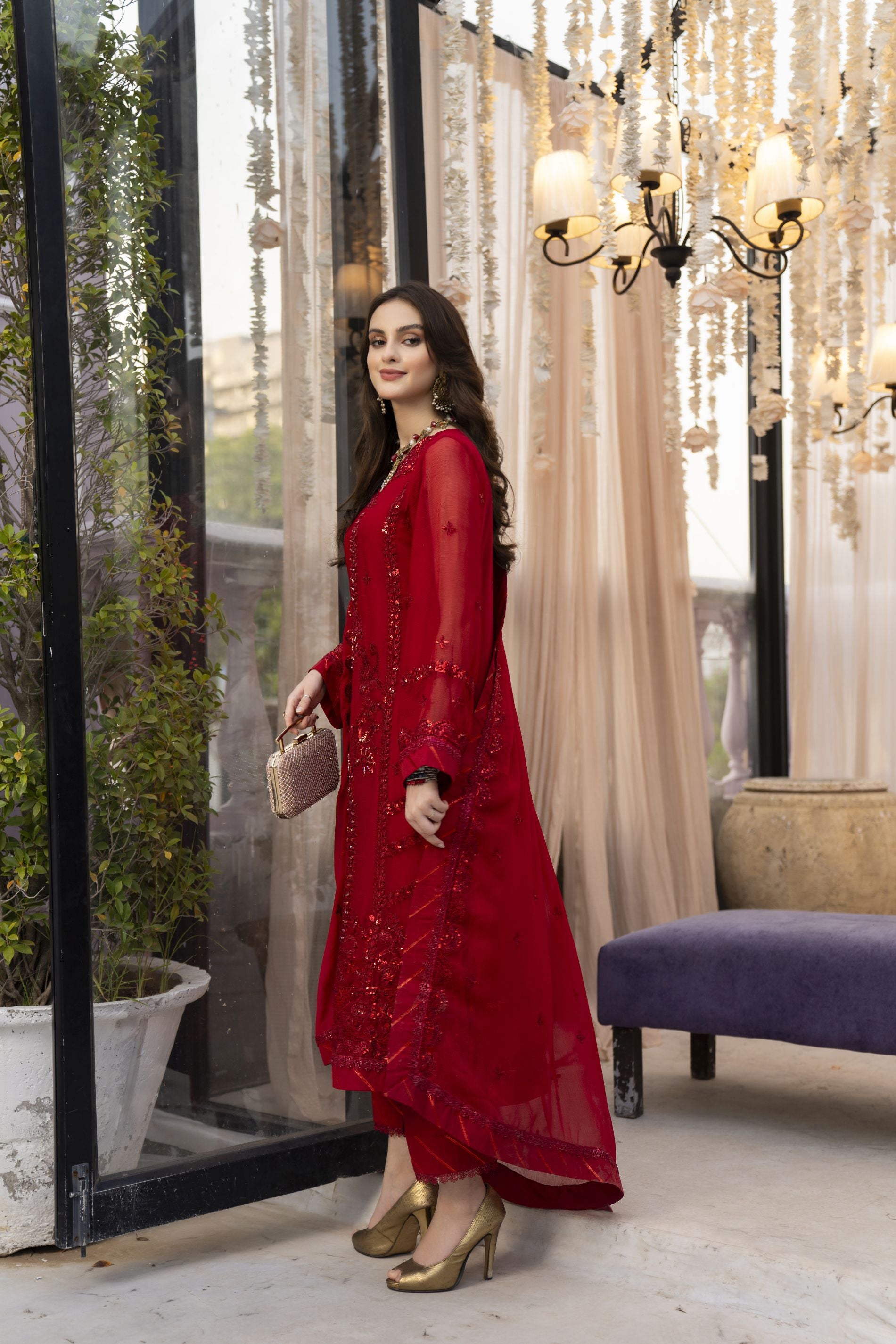 Noorma Kamal Chiffon Collection LL10